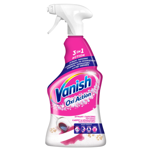 Przejdź do produktu Vanish Vanish Oxi Action Odplamiacz do dywanów i tapicerki 500 ml