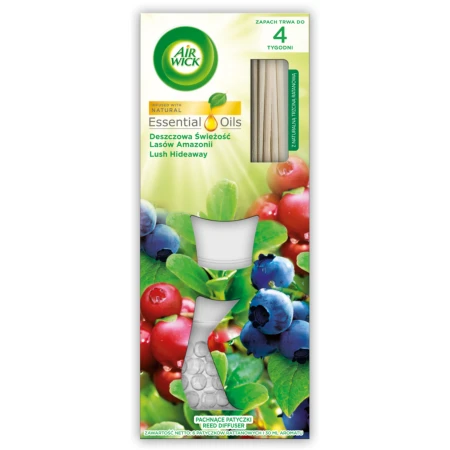 AIR WICK Pachnące Patyczki Deszczowa Świeżość Lasów Amazonii 30 ml