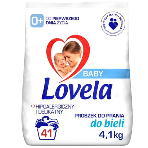 Przejdź do produktu LOVELA Baby Proszek do Prania Białego 4,1 kg – Delikatny dla Dzieci