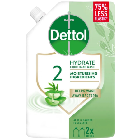 DETTOL Mydło w Płynie Nawilżające Antybakteryjne 500ml - Zapas