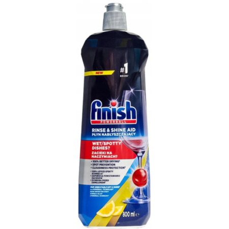 Finish Nabłyszczacz Lemon do Zmywarki 800 ml