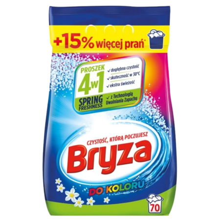 BRYZA Spring Freshness 4w1 Color – Wydajny Proszek 4,55 kg