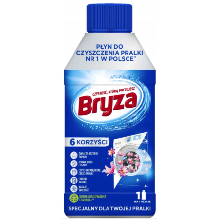 BRYZA Płyn do Czyszczenia Pralki Original 250 m