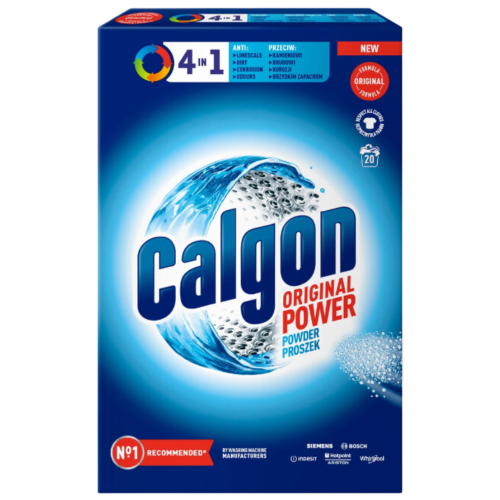 Przejdź do produktu CALGON Proszek Odkamieniacz 4w1 Original Power 1 kg