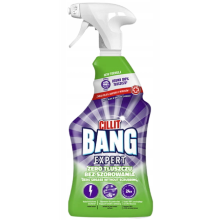 Cillit Bang Expert Spray zero tłuszczu bez szorowania 750 ml