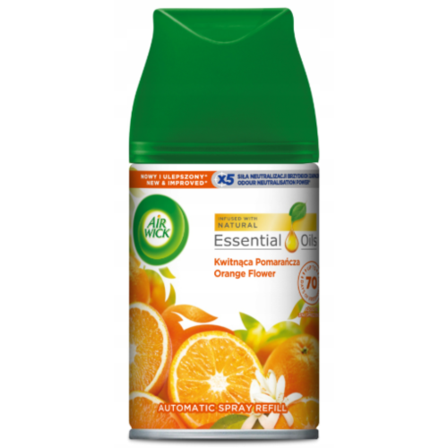 Przejdź do produktu AIR WICK Freshmatic Orange Flower 250 ml — wkład do odświeżacza o zapachu cytrusowy