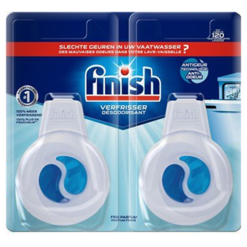 Przejdź do produktu FINISH Odświeżacz  do Zmywarki 2×4 ml – 120 cykli