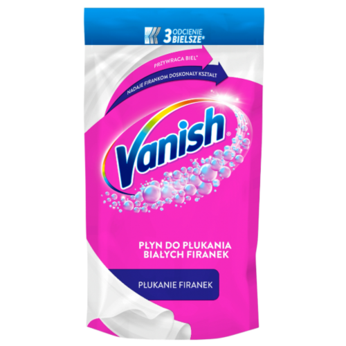 Przejdź do produktu VANISH Płyn do Płukania i Wybielania Firanek 125 ml