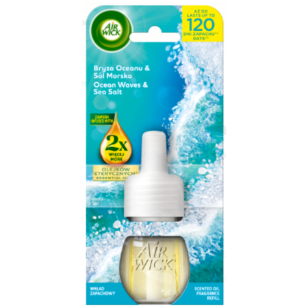 Air Wick Elektryczny Bryza Oceanu &amp; Sól Morska - Wkład 19 ml