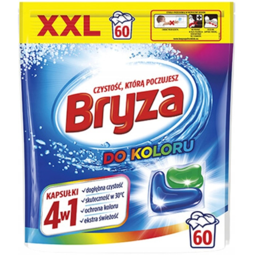 Przejdź do produktu BRYZA 4w1 do prania kolorów 60 kapsułek – dogłębne czyszczenie