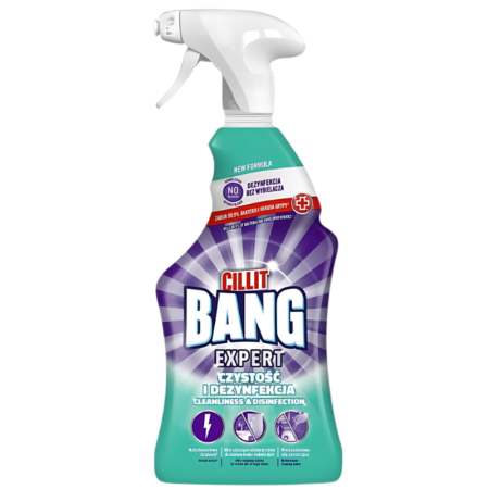 Cillit Bang Expert Czystość i Dezynfekcja 750ml Spray