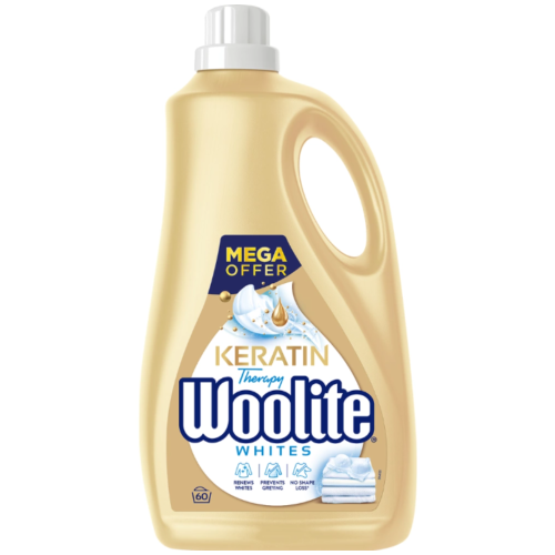 Przejdź do produktu WOOLITE Keratin Therapy Whites – płyn do prania białych 3,6 l