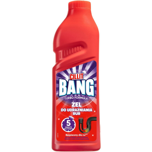 Przejdź do produktu CILLIT Bang Turbo Formuła Żel 1 L do udrażniania rur