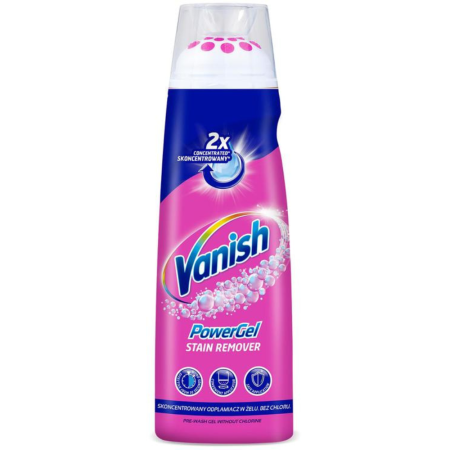Vanish Gold Power Gel Skoncentrowany odplamiacz w żelu 200 ml