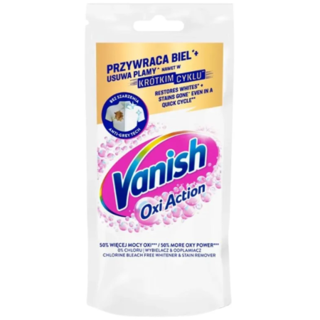 Vanish Oxi Action Odplamiacz w żelu do bieli saszetka 100 ml