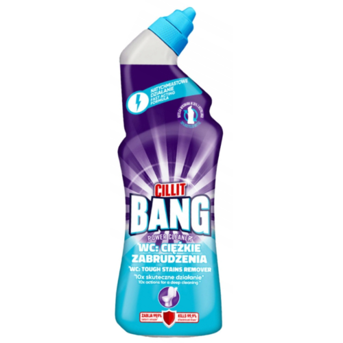 Przejdź do produktu CILLIT Bang WC Żel 750 ml – Usuwanie Kamienia i Rdzy