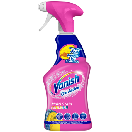 Vanish Oxi Action Odplamiacz do kolorowych tkanin 500 ml