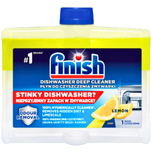 Przejdź do produktu FINISH Lemon 250 ml – płyn do czyszczenia zmywarki