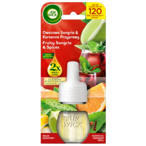 Przejdź do produktu AIR WICK Wkład do Odświeżacza Owocowa Sangria 19 ml