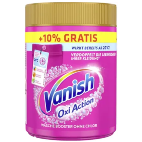 Przejdź do produktu VANISH Oxi Action Color Odplamiacz do Kolorowych Tkanin 605 g
