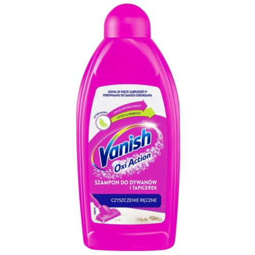 Przejdź do produktu VANISH Oxi Action Szampon do Dywanów i Tapicerki 500 ml
