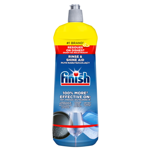 Przejdź do produktu FINISH Nabłyszczacz do Zmywarki Lemon 800 ml