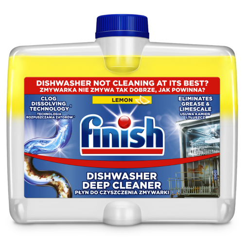 Przejdź do produktu FINISH Lemon 250 ml – płyn do czyszczenia zmywarki