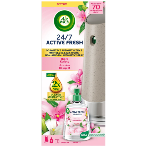 Przejdź do produktu AIR WICK Active Fresh Automatyczny odświeżacz + wkład Białe Kwiaty 228 ml