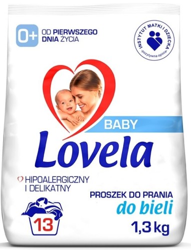 Przejdź do produktu Lovela Baby Proszek do prania do bieli 1,3 kg