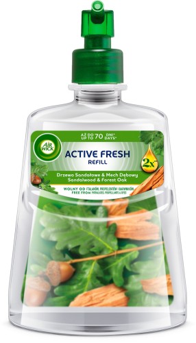 Przejdź do produktu Air Wick Active Fresh Drzewo Sandałowe & Mech Dębowy 228ml - Wkład