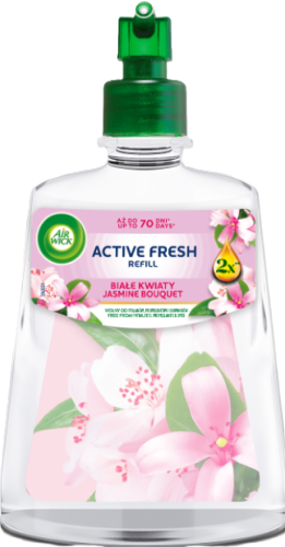 Przejdź do produktu Air Wick Active Fresh Białe Kwiaty / Jasmine Bouquet 228ml - Wkład
