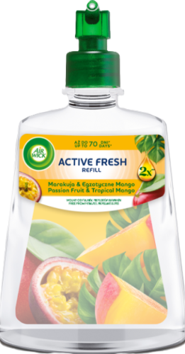 Przejdź do produktu Air Wick Active Fresh Marakuja & Egzotyczne Mango 228ml - Wkład