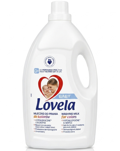 Przejdź do produktu Lovela Baby Mleczko do prania do kolorów 2,9 l (32 prania)