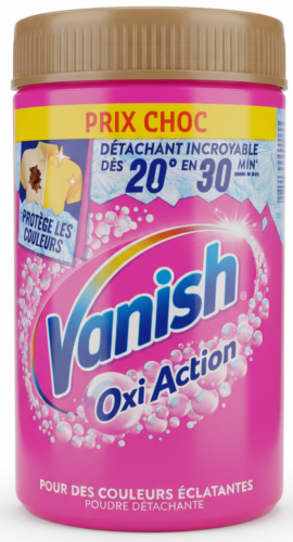 Przejdź do produktu Vanish Oxi Action odplamiacz do tkanin w proszku - Détachant booster de lavage 705 g